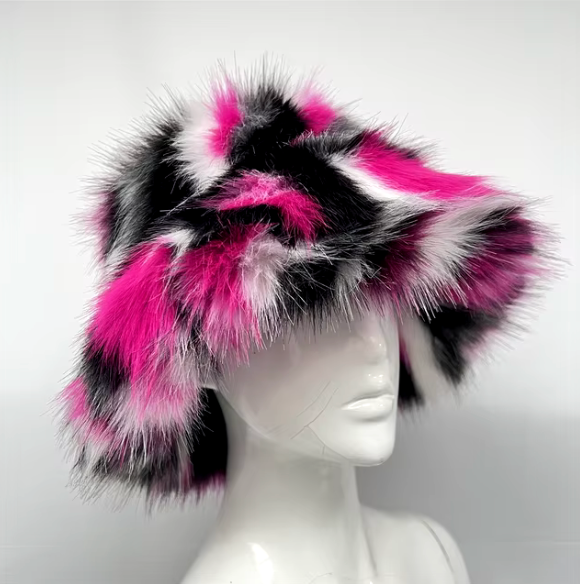 LucyFluffy Warm Faux Fox Fur Bucket Hat 
 
This perfect for accessoring your outfit a concerts, festivals!!LucyFemme FineryyFemme Fineryy