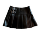 TiffanyLeather Vintage High Waist Pleated Mini Skirts Streetwear 

Fabric Type: Leather




Model is wearing a .... in Black.TiffanyFemme FineryyFemme Fineryy