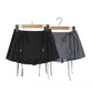 KawaiiY2K Pleated Skirts Mini Kawaii Double Zipper Waist Skirt 

Waist Size: 26.77"


Skirt Length: 13.39"




Model is wearing a Large in Brown.KawaiiFemme FineryyFemme Fineryy